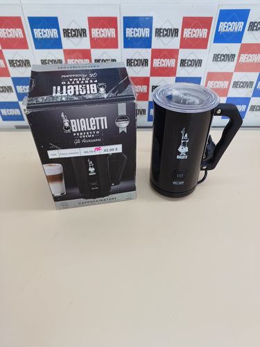 Espumador leche Eléctrico,Capacidad 150 ml Leche espumador por Cappuccino, Cappuccino or 300 ml Caliente Leche. Bialetti.